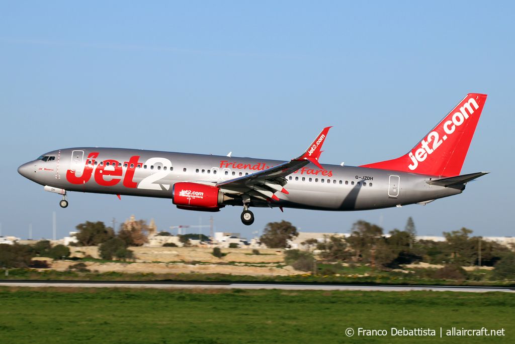 G-JZDH (62687) 2016 Boeing 737-8AL(WL)