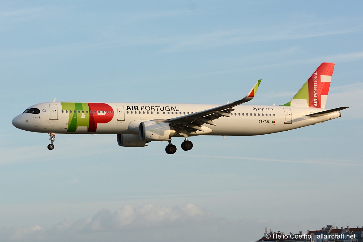 CS-TJL (8591) 2018 Airbus A321-251N