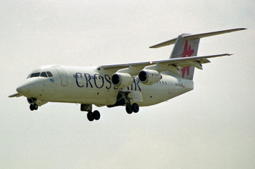 HB-IXU (E3276) 1995 British Aerospace Avro RJ100