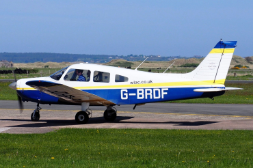 G-BRDF (28-7716085) 1977 Piper PA-28-161 Cherokee Warrior II