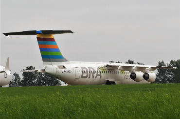 M-ABOU (E3248) 1994 British Aerospace Avro RJ100